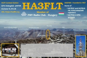 HA3FLT - QSL design 2
