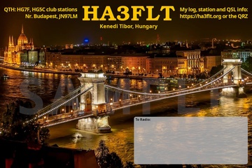 HA3FLT - QSL design 3